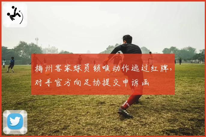 梅州客家球员锁喉动作逃过红牌,对手官方向足协提交申诉函