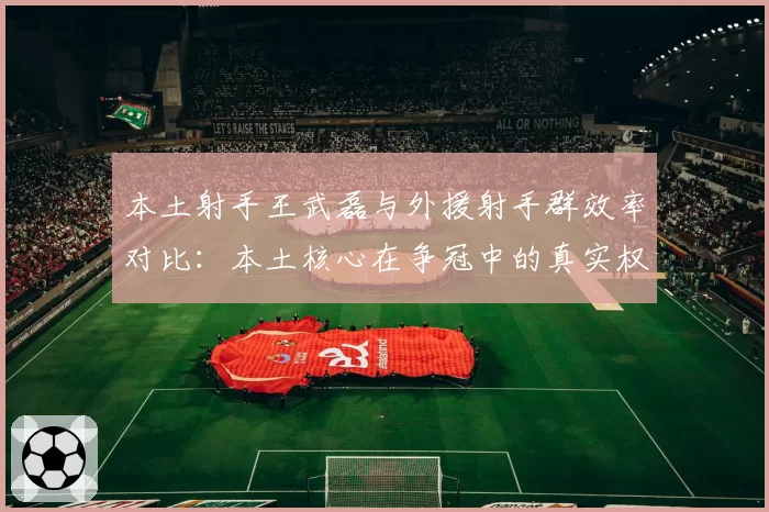 本土射手王武磊与外援射手群效率对比：本土核心在争冠中的真实权重
